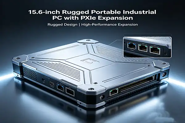 Does a 15.6-inch PXIe rugged PC support both PXI and PXIe modules?